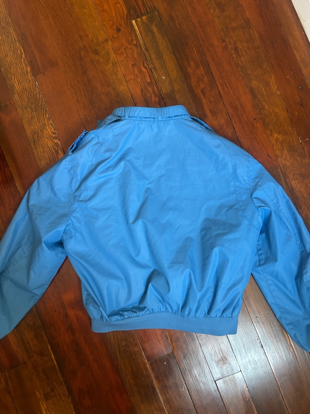 Members Only Sky Blue Bomber Jacket - Picture 6 of 9